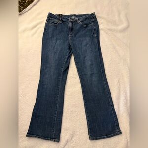 Aura Women's Deep Blue Boot Cut Jeans